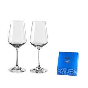 Bohemia Crystal Crystalex Wine Glass Gift Set 350ml Red Wine 200ml <b>Champagne</b> Wedding Gift for Adults - Product Image 4