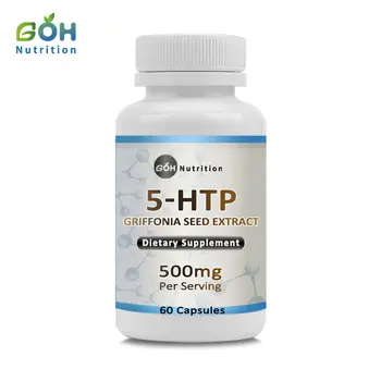 Best Price Private Label 5-Hydroxytryptophan Powder 98% 5 HTP Capsule