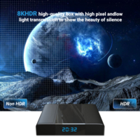 Linux 5.4 HDR 8K TV Box S905X3 4 go 32 go 64 go 2.4G 5Ghz dual Wifi Linux OS Set Top Box