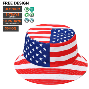 OEM Plain Cotton Bucket <b>Hat</b> Outdoor Fishing Sun <b>Hat</b> Custom Logo Foldable Hiking Travel Casual <b>Summer</b> Lightweight <b>Men</b> Bucket <b>Hat</b> - Product Image 4