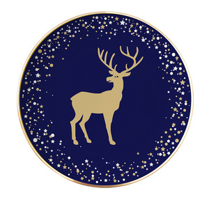 Platos de Cerámica Navideños Originales 2025, Vajilla Moderna de Porcelana Desechable para Cena, Regalo de Año Nuevo - Product Image 3
