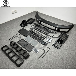 กันชนหน้าวัสดุ PP 1:1 พร้อมบังโคลนหน้าสำหรับ Mercedes Benz G-class W465 G63 G500 G450 G580 2025 ชุดแต่งตัวถังรถยนต์ อะไหล่กระจังหน้า - Product Image 3