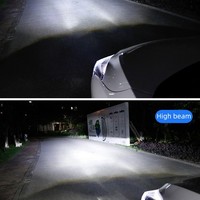 Vente directe usine – Phares LED Y6D H4 pour voiture, phare de moto œil de poisson 12V, compatibilité OLIVER