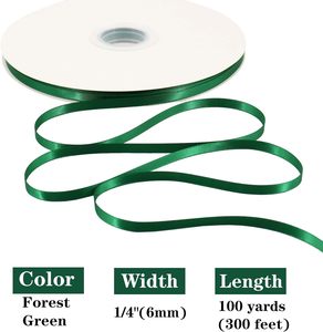 لفة شريط ساتان مطبوع بجودة عالية من البوليستر 10 من عيار 6 من رقائق الذهب مزدوجة الوجه بلون بانتون مخصص - Product Image 6
