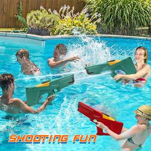 Pistola de agua eléctrica de larga distancia con suministro <span class=keywords><strong>directo</strong></span> de fábrica, pistola de juguete automática con 600CC de alta capacidad para niños y adultos, descuento - Product Image 4