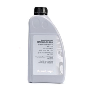 Líquido de frenos lubricante 1L MB 331.0 DOT4 <span class=keywords><strong>DOT</strong></span>-<span class=keywords><strong>4</strong></span> <span class=keywords><strong>DOT</strong></span> <span class=keywords><strong>4</strong></span> <span class=keywords><strong>PLUS</strong></span> para automóviles <span class=keywords><strong>Mercedes</strong></span> Benz - Product Image 1