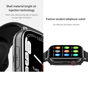 정확한 GPS LBS WiFi 이중 포지셔닝 시스템 비디오 통화 기능 SOS 알람이있는 Sim 카드이있는 공급 업체 어린이 스마트 시계 - Product Image 4