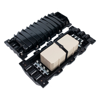 3 in 3 Out FTTH PC Fiber Optic Splice Closure 288 Fibers Max 6 Trays 24 Months Warranty Mechanical Sealing Waterproof Joint Box