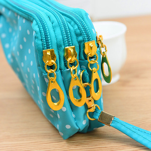 Cartera de nailon para mujer, monedero de gran capacidad de 7 pulgadas con cremallera, portátil, para uso diario - Product Image 4