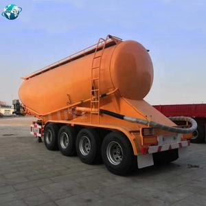 Remorque citerne à <span class=keywords><strong>ciment</strong></span> en vrac personnalisée à 4 essieux, 3 essieux, remorque citerne à <span class=keywords><strong>ciment</strong></span>, essieux 3, compresseur, citerne à <span class=keywords><strong>ciment</strong></span> - Product Image 2