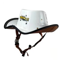 Casque de moto rétro ABS personnalisé pour Cruiser Scooter tout-terrain équitation thème de Baseball personnalisé pour Vespa pour Honda