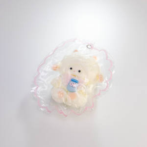 Adorable poupée en EVA en forme de chérubin de dessin animé pour garçons et filles - Jouet anti-stress créatif et amusant à pincer pour la décompression - Product Image 1