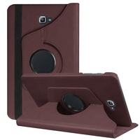 Étui à rabat en cuir avec support rotatif à 360 degrés pour tablette Samsung Galaxy Tab S3 S2 8 Tab 4 E 9.6 a 10.1