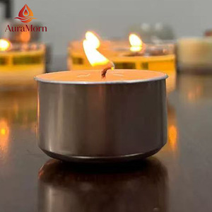 Nến tealight sáp parafin nhiều màu, không khói, không mùi, không lửa, 100 chiếc, cháy 2-8 giờ, dùng cho Giáng sinh, đám cưới, sinh nhật - Product Image 5
