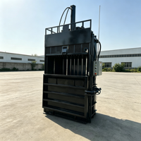 Presse à balles hydraulique verticale haute efficacité 60t pour matériaux légers