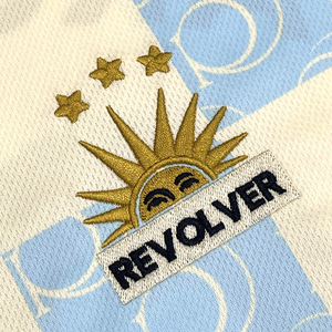 カスタム ストリートウェア ヴィンテージ 長袖 フットボールジャージ 刺繍ロゴ入り サッカーシャツ - Product Image 4