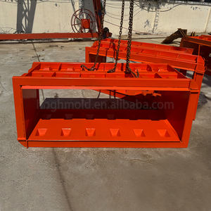 Cassaforma in acciaio di alta qualità blocco di cemento parete protettiva concava blocco convesso stampo - Product Image 3