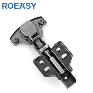 Roeasy giấu thủy lực đồ nội thất bản lề với bao gồm 35mm cup Overlay màu đen mềm đóng cửa tủ Bản lề cho tủ quần áo - Product Image 4