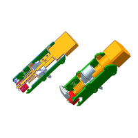 Accessoires pour imprimante 3D : Poudre de particules d'argile céramique pour extrudeuse, micro-vis, goulotte d'alimentation 8 mm, barillet de matériau
