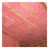 SuperGold pink Color Glass Wool Acoustic Fiberglass Wool Insulation Blanket Thermal Insulation Materials