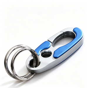 Hardware Accessories Zinc Alloy Carabiner <b>Key</b> Holder Custom Logo Metal <b>Key</b> Clip <b>Key</b> <b>Ring</b> for Car <b>Keys</b>, Daily Outdoor Carry - Product Image 2