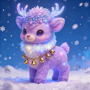 BLQ 페어리 디어 #2 무지개 빛깔의 봉제 디자이너 피규어 한정 실행 판타지 남여 공용 장난감 진열 케이스 선물 - Product Image 5