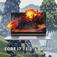 FHD IPS 15.6 inci Laptop Netbook, laptop Core i5/I7 dengan kapasitas Hard Drive 256GB