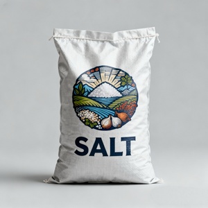 Sacs tissés en polypropylène robustes 10kg 25kg 50kg – Sac traçable pour l'emballage du sucre et du sel – Impression personnalisée – Sac tissé en PP - Product Image 3