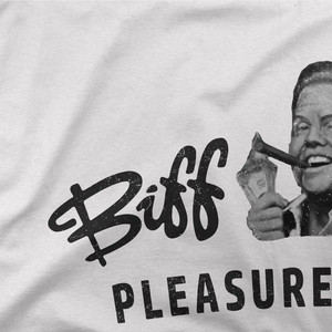 Biff tannen's Pleasure Paradise dusted LOGO-Back to the Future T T - Product Image 5