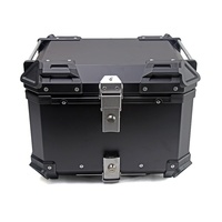 Top Case Moto à Déverrouillage Rapide, Boîtes Arrière Étanches 28L/36L/45L/55L/65L, Coffre en Aluminium pour Moto, Boîte Arrière