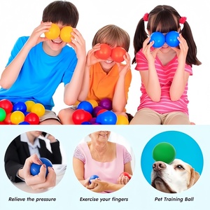 Pelotas Antiestrés No Tóxicas, Pelotas <span class=keywords><strong>de</strong></span> Espuma Coloridas <span class=keywords><strong>de</strong></span> 2.5 Pulgadas <span class=keywords><strong>para</strong></span> Niños y Adultos, <span class=keywords><strong>Ejercicio</strong></span> <span class=keywords><strong>de</strong></span> Manos, Juguetes Blandos <span class=keywords><strong>para</strong></span> Aliviar la <span class=keywords><strong>Ansiedad</strong></span> - Product Image 5