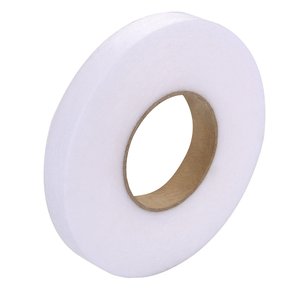Ruban adhésif double face en tissu non tissé <span class=keywords><strong>thermocollant</strong></span> pour l'<span class=keywords><strong>ourlet</strong></span>, blanc et noir - Product Image 1