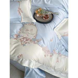 Juego de Sábanas de Algodón Puro de 200 Hilos, Estilo Princesa, Diseño Animal, Resistente al Agua, Calidad Lana, para Otoño - Product Image 2