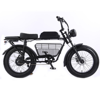 Bicicleta eléctrica para adultos, bicicleta eléctrica de largo alcance para desplazamientos, bicicleta eléctrica para mascotas, bicicleta eléctrica todoterreno con cesta, bicicleta eléctrica urbana para desplazamientos.