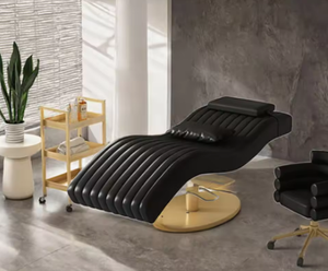 ชุดเก้าอี้เสริมสวยขนตาแบบยอดนิยม โต๊ะนวดหน้าสแตนเลสทันสมัย ปรับได้สำหรับสปาและต่อขนตา - Product Image 2