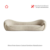 Modernes Kompaktes Modulares Sofa-Set aus Stoff Mehrsitzige Kombination für Kleine Wohnungen Großhandel