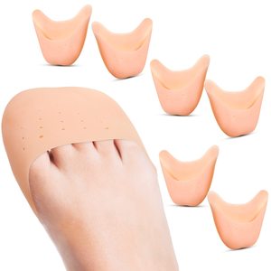 Couvre-orteils protecteurs d'orteils <span class=keywords><strong>pour</strong></span> femmes pochettes d'<span class=keywords><strong>orteil</strong></span> en Silicone coussinets en Gel protecteurs de chaussures de Pointe coussinets de chaussette en Gel <span class=keywords><strong>pour</strong></span> pied métatarsien - Product Image 1