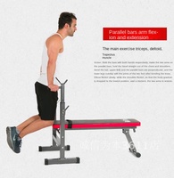 Banc simple multifonctionnel personnalisé et support d'haltères équipement de fitness pliant à domicile pour lit d'haltérophilie et banc d'haltères