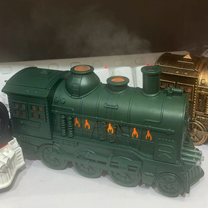 Yaratıcı Retro tren nemlendirici ve aromaterapi makinesi akıllı parfüm dağıtıcı daire denizanası küçük tren ev kullanımı için tasarım - Product Image 2