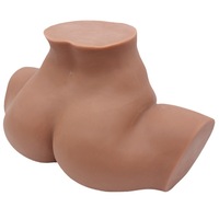 Vente directe usine – Modèle de poupée réaliste marron à texture peau, avec hanches moulées, jouet de masturbation pour adulte, jouet sexuel