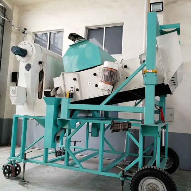 種子穀物空気吸引ふるい貯蔵機ゴマスクリーニング機中国