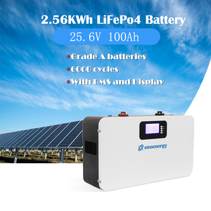 แบตเตอรี่ติดผนัง ชุดแบตเตอรี่สำรองไฟ 24V 100ah 2000W IP65 แบบติดตั้งบนชั้นวาง 10kw ระบบกักเก็บพลังงานแบบออฟกริด แยกส่วน 24V100A - Product Image 6