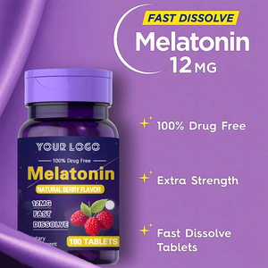Servicio OEM/ODM, Tabletas de Melatonina, Suplemento Natural para Dormir, Ayuda a Promover un Sueño Profundo y Reparador - Product Image 3