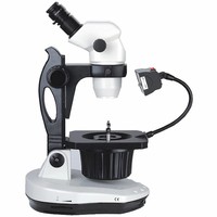 Binocular Stereo Gemological Jewelry Microscope Gemstone CE Certified 3-Year Warranty