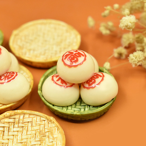 <span class=keywords><strong>Chignon</strong></span> chinois cuit à la vapeur et panier en résine breloques alimentaires pour bricolage maison <span class=keywords><strong>de</strong></span> poupée jouets <span class=keywords><strong>de</strong></span> cuisine miniatures - Product Image 6