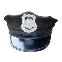 Gorra Naval Clásica con Insignia de Ancla, Sombrero de Marinero para Adultos, Disfraz para Halloween, Carnaval, Actuaciones Escénicas, Cosplay