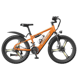 Bicicleta Eléctrica de Gran Venta con Batería de Litio, Estilo Deportivo para Desplazamientos Urbanos, Bicicleta para Adultos de Acero al Carbono Ordinario con Frenos de Disco Sin Escobillas DZ-13 Downhill DZ-13 - Product Image 1