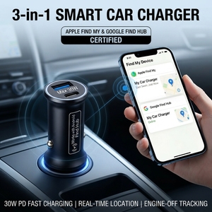 Traceur GPS Anti-Perte AP200G Double Système (Android iOS) Compatible Tous Véhicules Recharge Rapide 30W via USB-A Type-C Garantie 1 An - Product Image 2