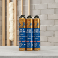 MU CHAO A01 750ml Mousse PU à cellules fermées, spray expansible, scellant de construction monocomposant pour le remplissage des joints, haute dureté