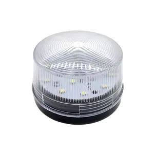 tailight truck round Suppliers-24V LED Strobe Car Emergency Alarm clearance light Round Tail Turn Signal Light Lamp ATV LED Warning Tailight truck